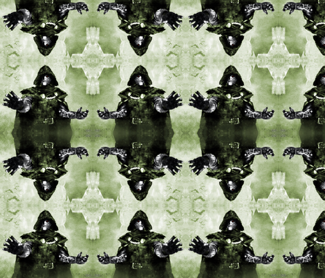 Doctor Doom fabric by stephanieseigle on Spoonflower - custom fabric