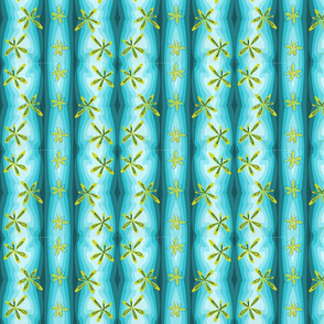 Flowery waterfall