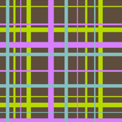 Plaid for funky ribbons