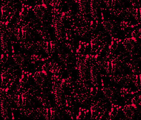 Inverted Red Ink Splatter fabric by pond_ripple on Spoonflower - custom fabric