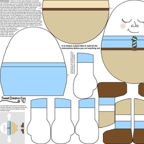 Sweet Dreams Egg - rice bag cover