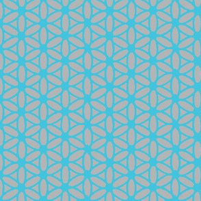 Flower of Life - Aqua
