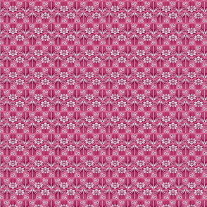 Japanese combs plum and pink