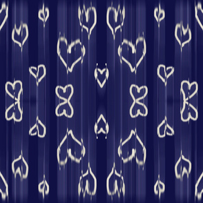 Hearts Blue