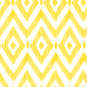 Diamond IKAT - Sunshine