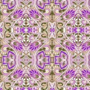 Along the Lavender Garden Path