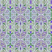 Nouveau Boudoir (in blue and lavender)