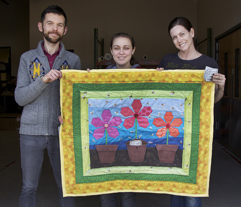 Bumblebee Cheater Quilt Center