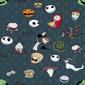 Nightmare Before Christmas Collection Blue