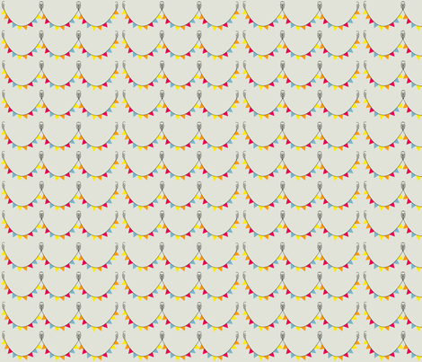 CircusTime-FestivePennants fabric by tava on Spoonflower - custom fabric