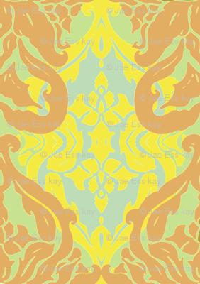 Coloured_Damask