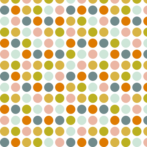 SorbetPolkaDots fabric by mrshervi on Spoonflower - custom fabric