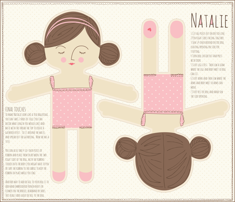 Natalie_ballet fabric by stacyiesthsu on Spoonflower - custom fabric