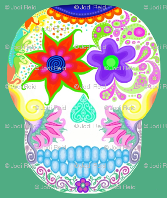 Scull flower
