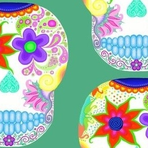 Scull flower