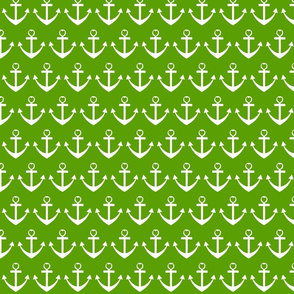 Heart Anchor Green
