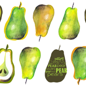 Pears - On White