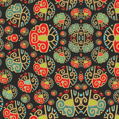 decorative exotic pattern