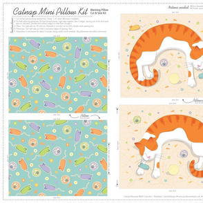 Catnap Mini Pillow