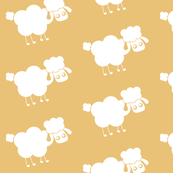 yellow sheep