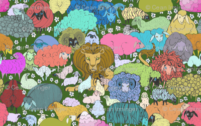 What's that Lying with the Sheep?