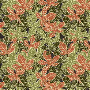 vintage leaves