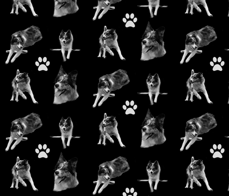 HANK fabric by stickelberry on Spoonflower - custom fabric