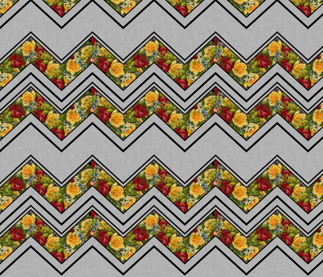 Gothic Valentine Chevron large