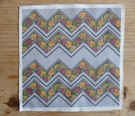 Gothic Valentine Chevron small