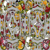 Gothic Valentine Ikat