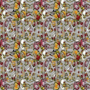 Gothic Valentine Ikat