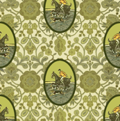 Chartreuse Hunt Medallions