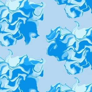 Puffs of Blue
