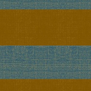 Gold Digger - denim and antique gold stripe