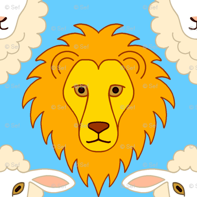 lion + lamb portraits