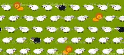 Lamb and lion meadow