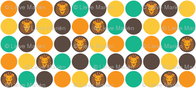 Lion confetti