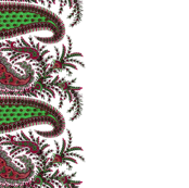 The Paisley Sublime ~ Christmas Special Border Print