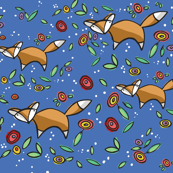 frolicking foxes