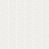 chevron ♥ beige and white