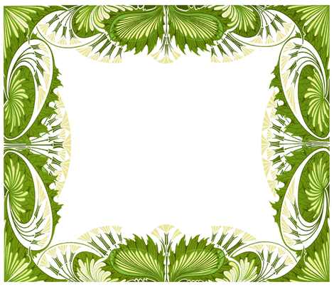 Art Nouveau Scarf fabric by peacoquettedesigns on Spoonflower - custom fabric