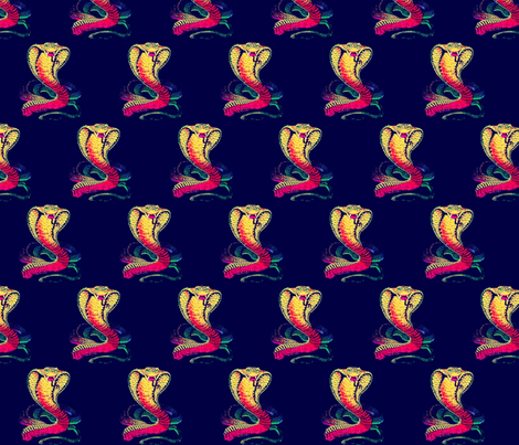 vintage cobra fabric by goon_bag on Spoonflower - custom fabric