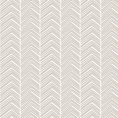 chevron ♥ tan and white