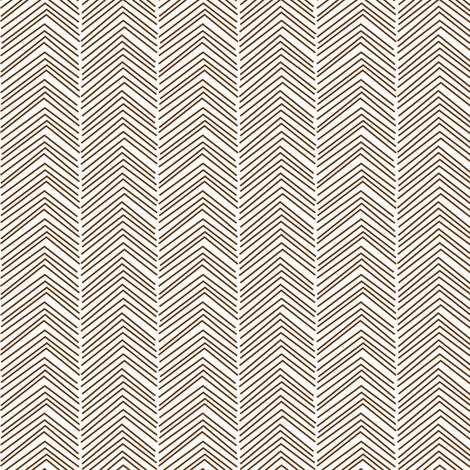 chevron ♥ brown and white