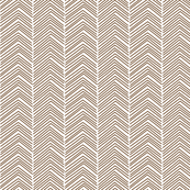 chevron ♥ brown and white