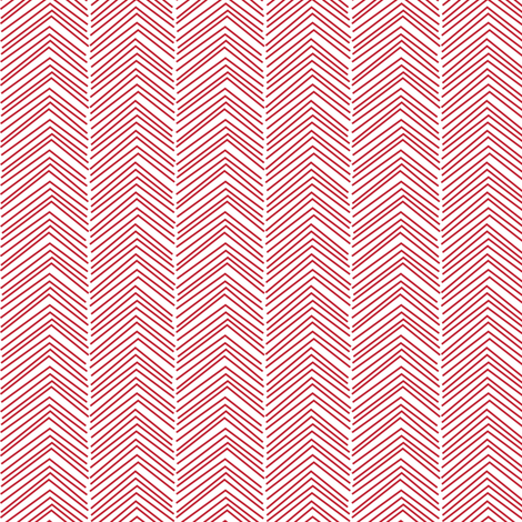 chevron ♥ red and white