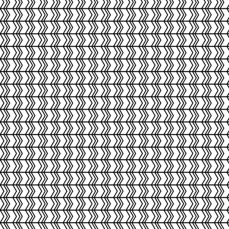black and white chevron zigzags