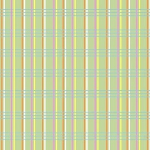 Spring Daisies in Green - PLAID