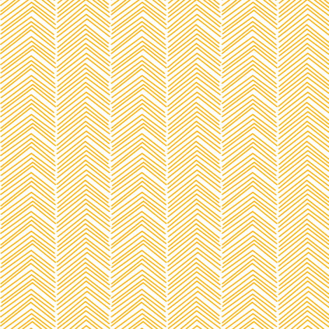 chevron ♥ pumpkin orange and white