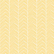 chevron ♥ pumpkin orange and white